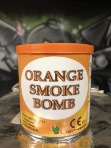 Puszka Smoke Bomb - Pomarańczowy