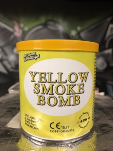 Puszka Smoke Bomb - Żółty