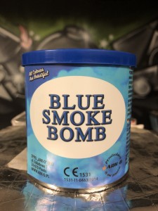 Puszka Smoke Bomb - Niebieski